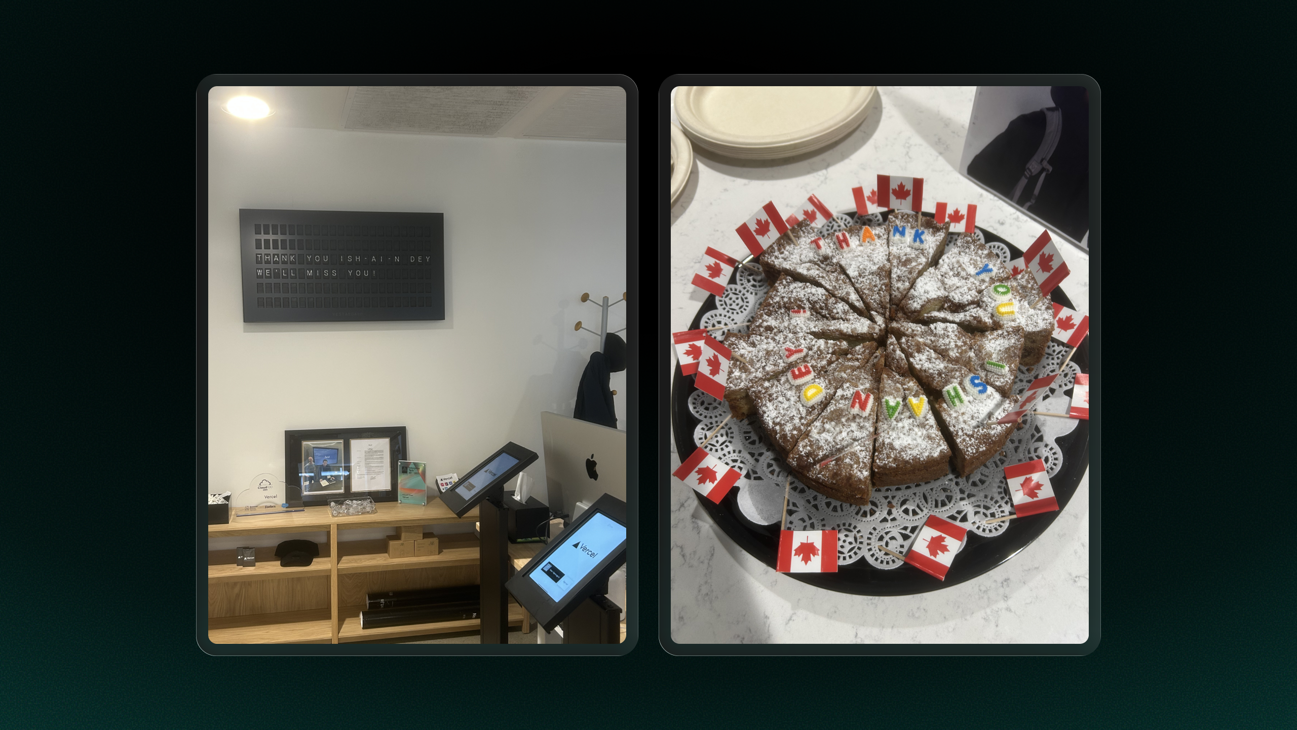 Goodbye cake